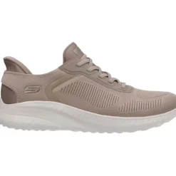 Baskets*Skechers Slip Ins BOBS Squad Chaos Taupe